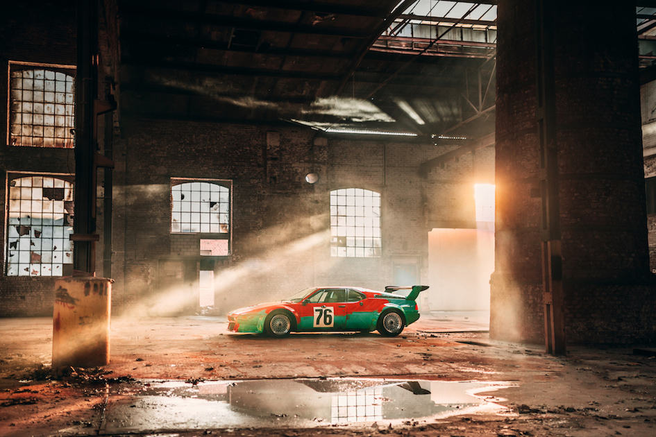 Résultat de recherche d'images pour "THE BMW M1 ART CAR PHOTOSHOOT"