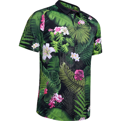 under armour flower polo