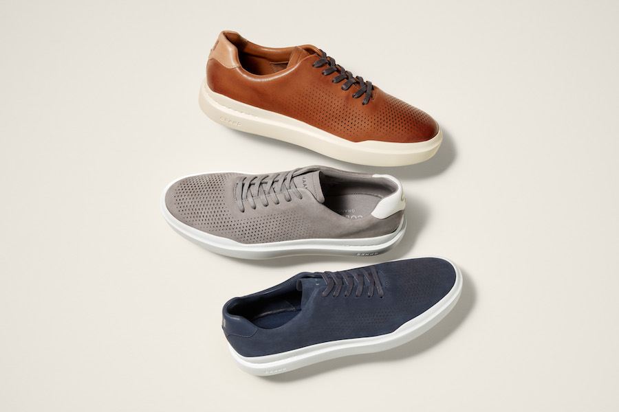 Lightweight And Laser Cut: Cole Haan’s GrandPro Rally Sneakers - MOJEH MEN